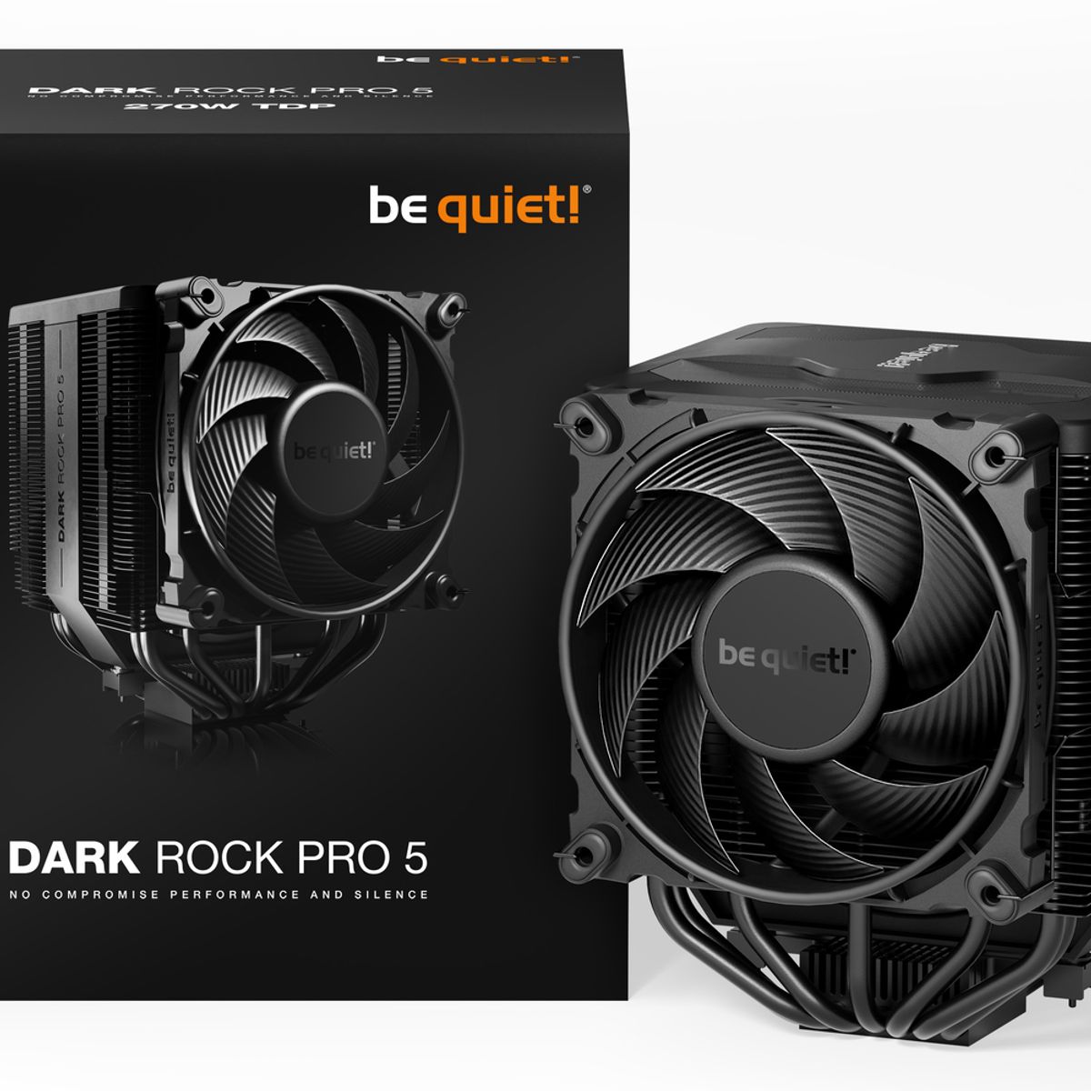 BE QUIET - Disipador de Procesador Be Quiet! Dark Rock Pro 5, 2 Fans, 7 Heatpipes
