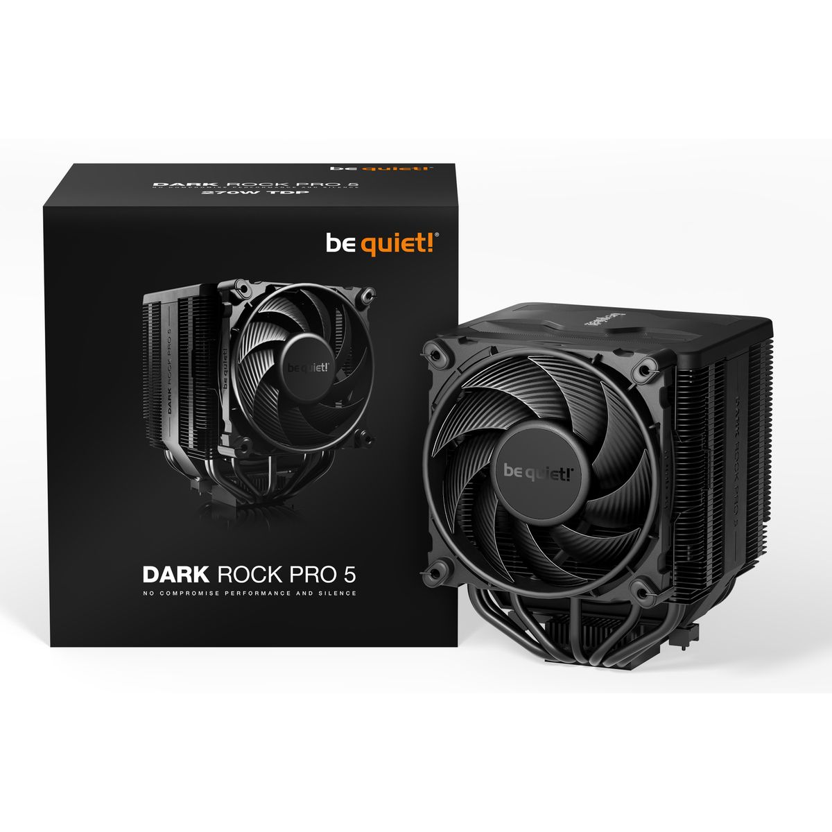 BE QUIET - Disipador de Procesador Be Quiet! Dark Rock Pro 5, 2 Fans, 7 Heatpipes