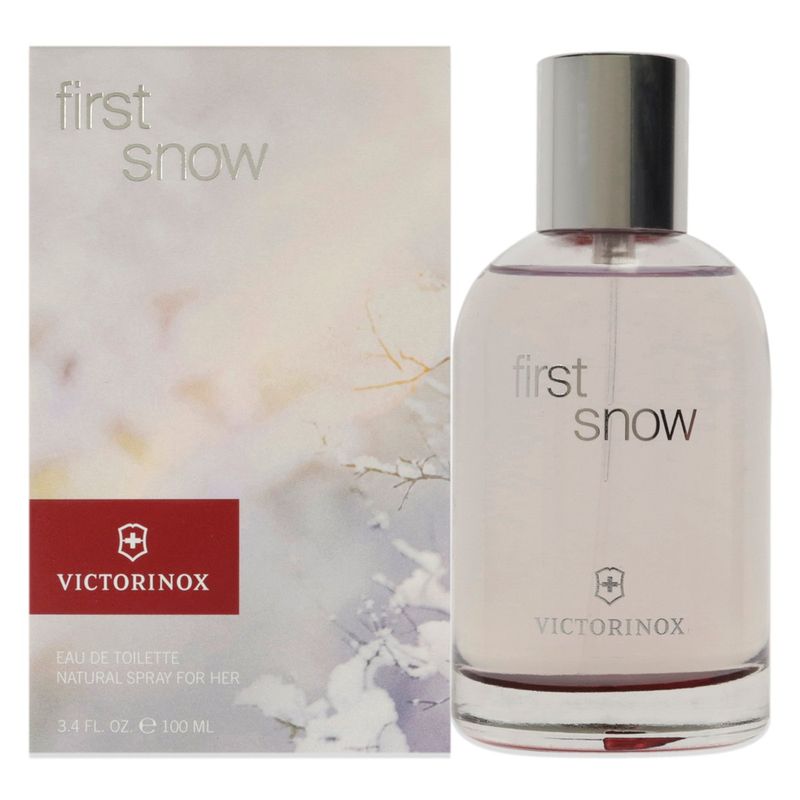 SWISS ARMY - Perfume EDT verde floral para mujer 100 ml First Snow