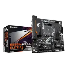 GIGABYTE - Placa Madre B550M AORUS ELITE, AM4, mATX