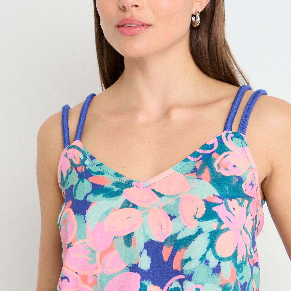 IO - Blusa Fantasia Mujer Fucsia Io