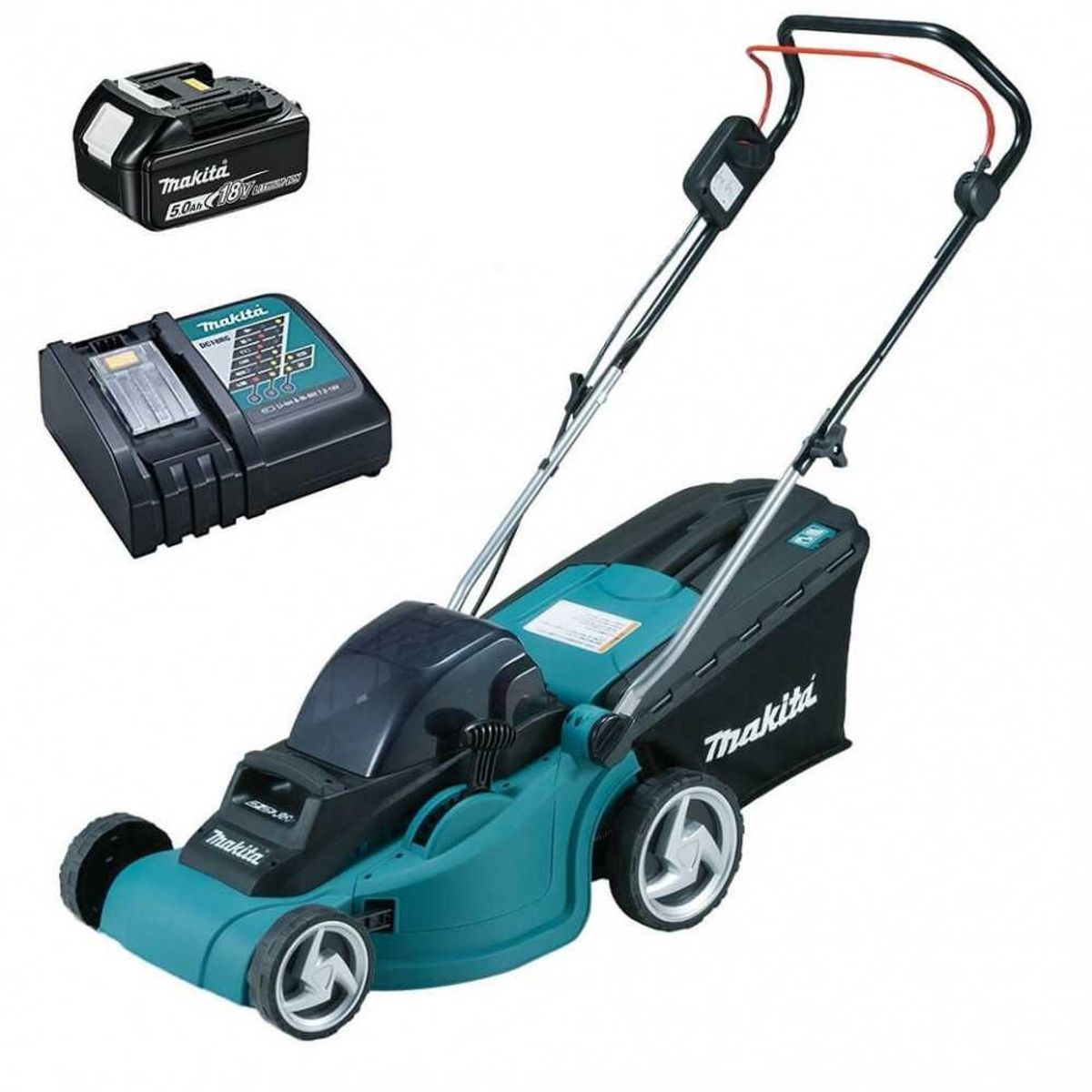 MAKITA - Cortacésped 18 Volts 330x75mm 30 Lt Makita Dlm330rt