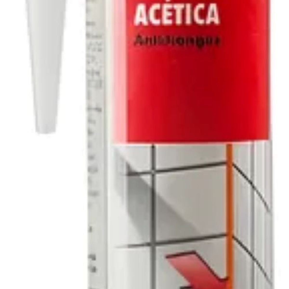 METALFER - Silicona Acetica Tapagoteras Blanca