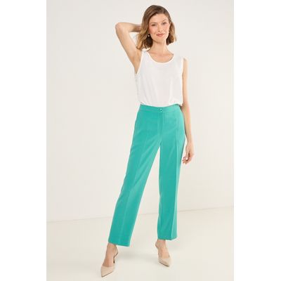 Imagen 1 del producto Pantalon Formal Recto Mujer Verde Magriffe