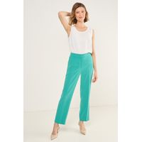 Pantalon Formal Recto Mujer Verde Magriffe