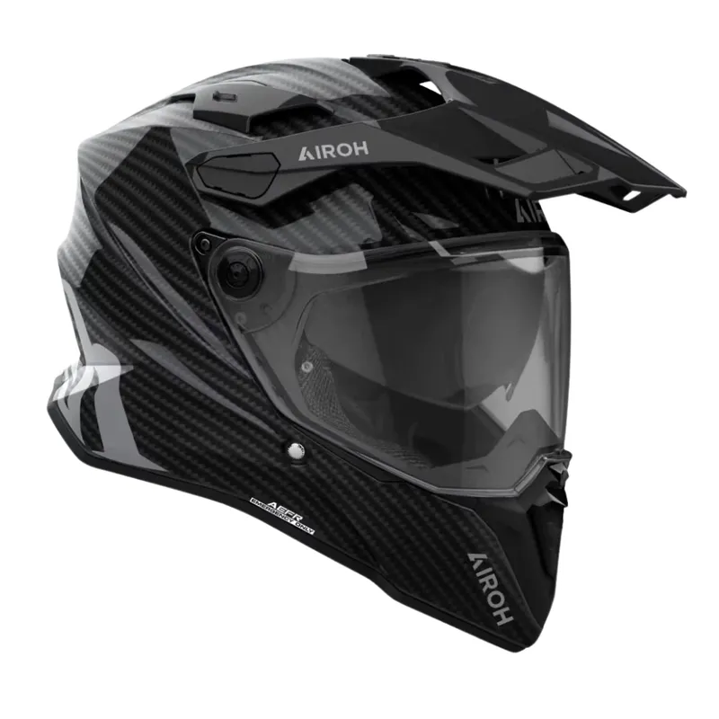 AIROH - Casco De Moto Airoh Commander 2 Carbono Brillo