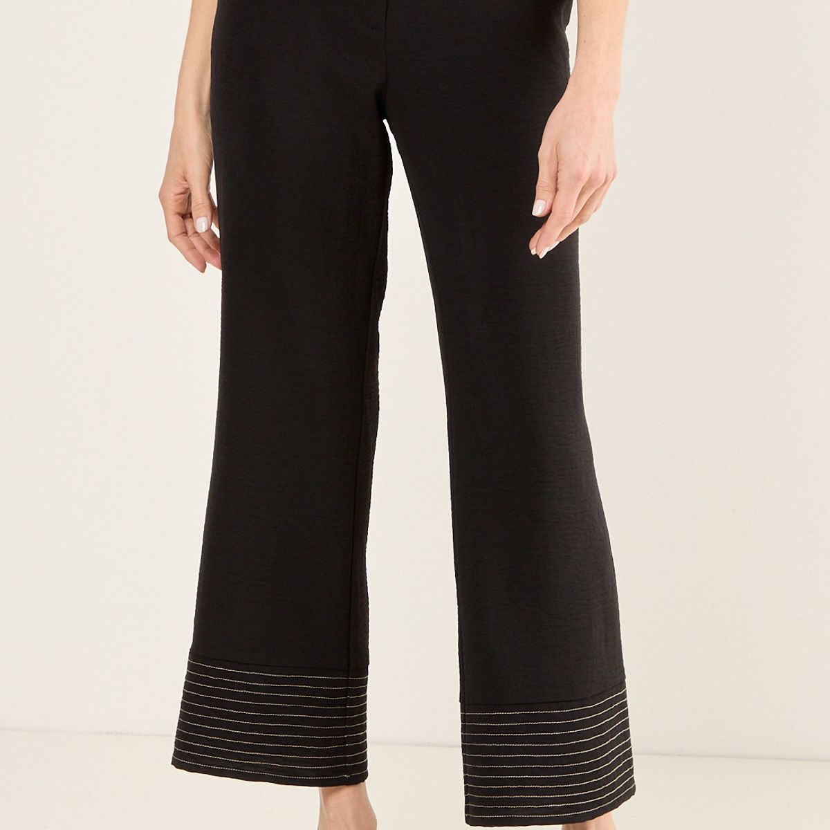 MA GRIFFE - Pantalon Mujer Negro Magriffe