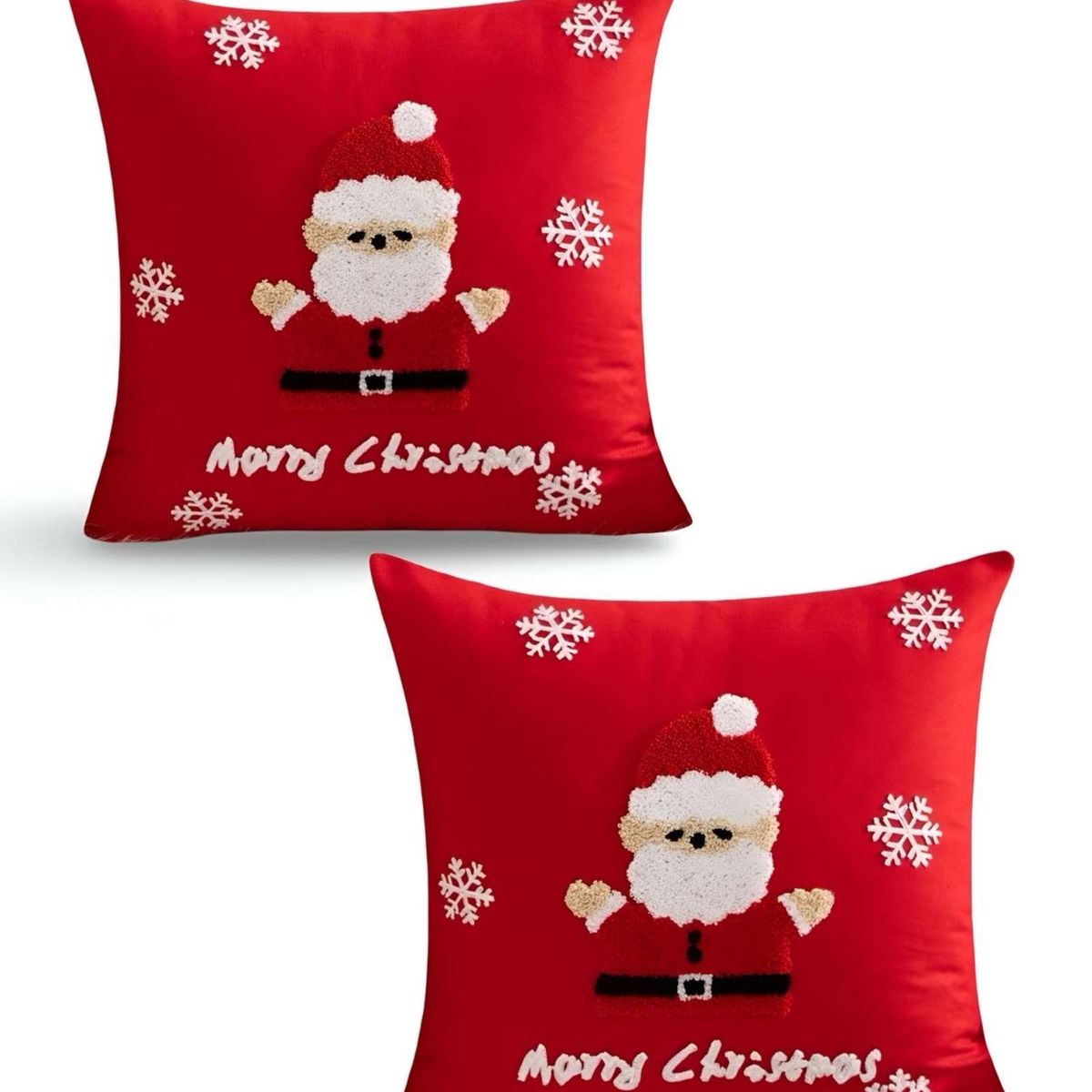 GENERICO - SET DE 2 FUNDAS DE COJIN PARA NAVIDAD K11