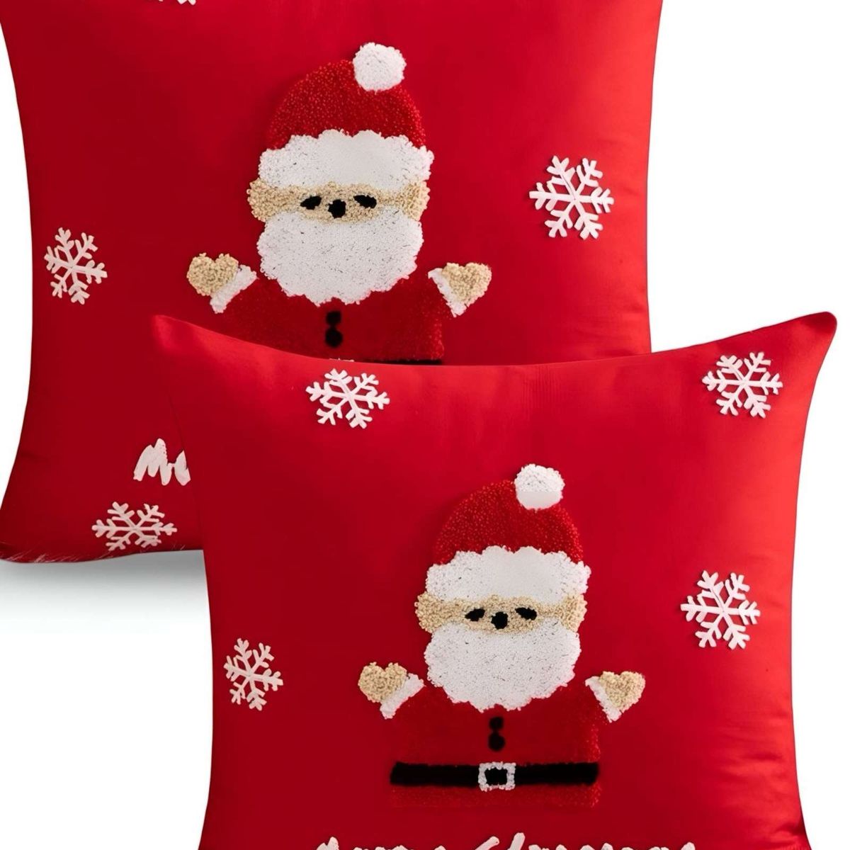 GENERICO - SET DE 2 FUNDAS DE COJIN PARA NAVIDAD K11