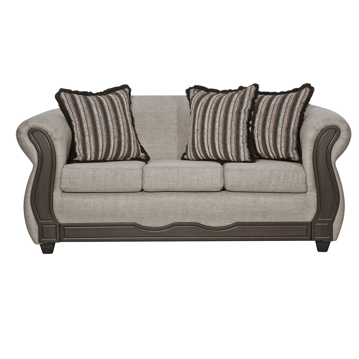 BLACK FACTORY - Juego de Living 3 2 Sofia Beige