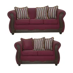 BLACK FACTORY - Juego de Living 3 2 Sofia