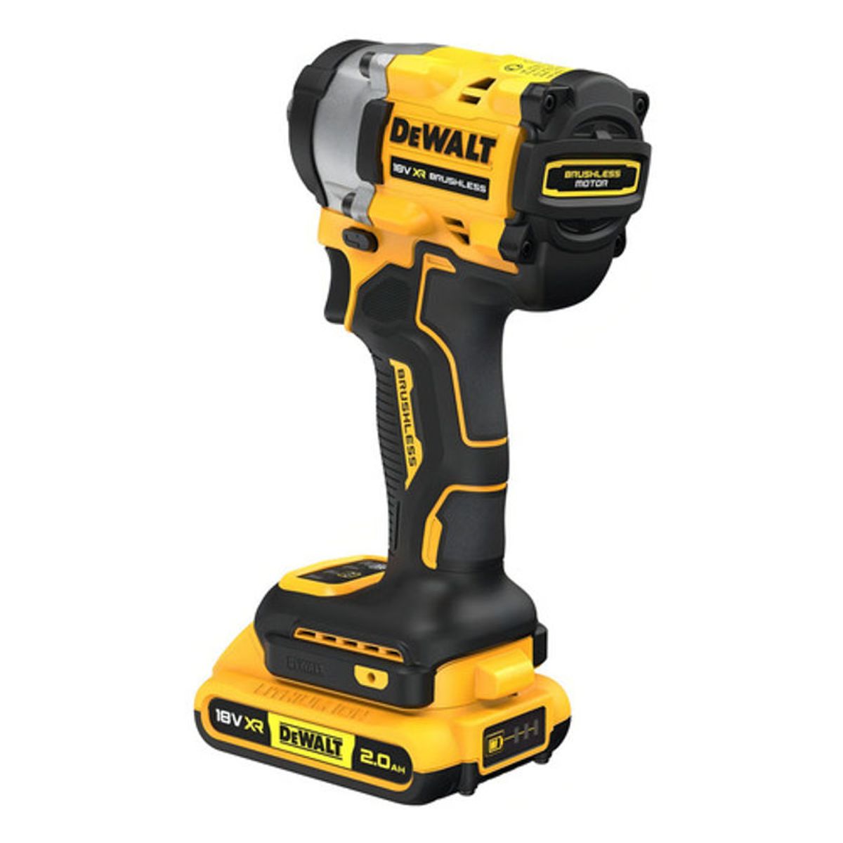GENERICO - Kit Llave De Impacto 12 Atomic 20v Dewalt Dcf922d2-b2
