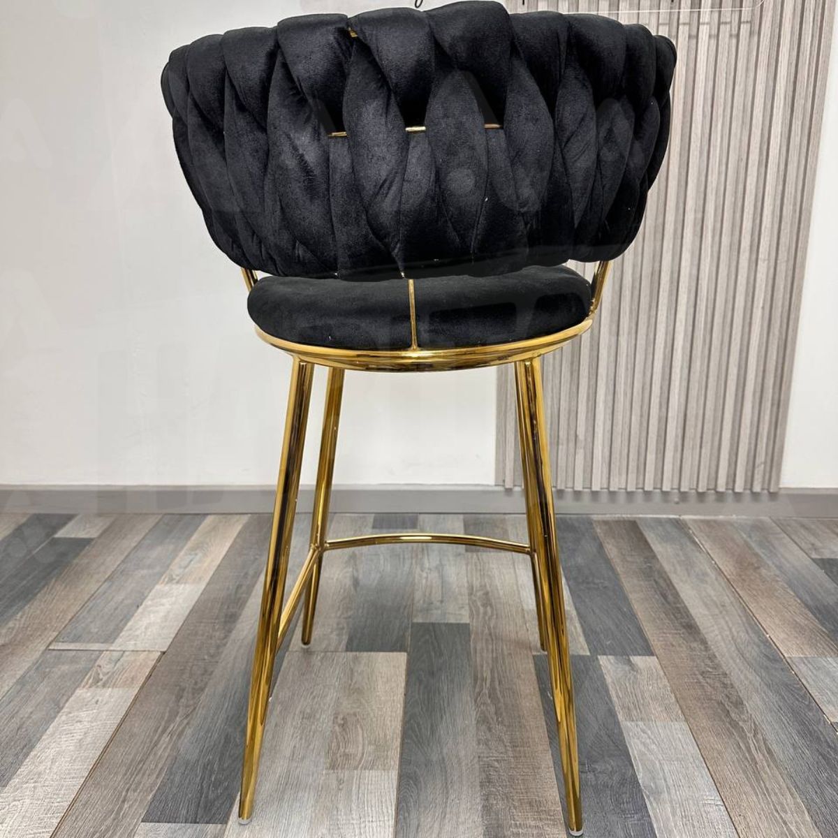 HABITA2 CHILE - Pack 4 Silla de Bar Queen de Terciopelo 66cm