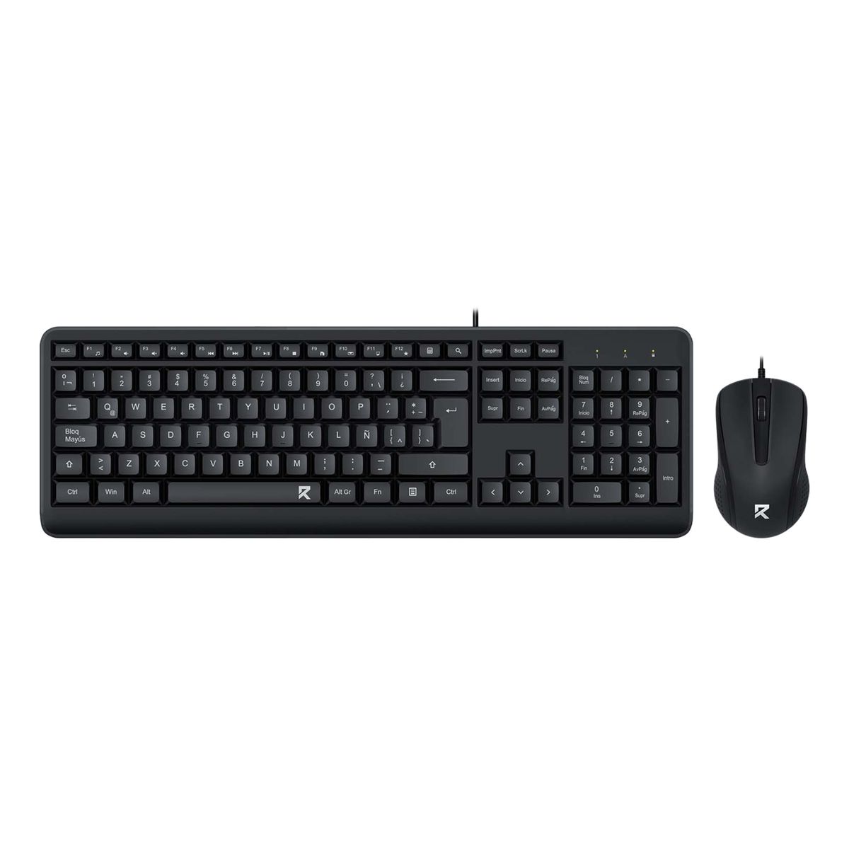 REDRAGON - Kit Teclado + Mouse Redragon BS7092 Español Negro