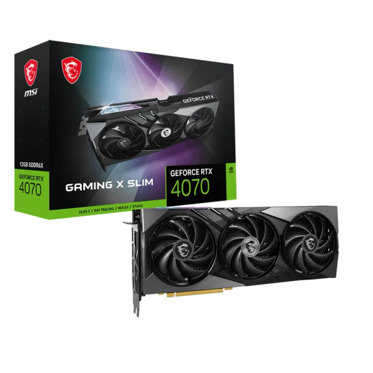 MSI - MSI Refurbished RTX 4070 GAMING X SLIM 12G