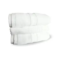 GENERICO - Juego 3 Toallas Algodón Turco 40x70cm Suaves Absorbentes Hoteles