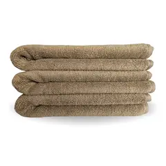 GENERICO - Juego 3 Toallas Algodón Turco 40x70cm Suaves Absorbentes Hoteles