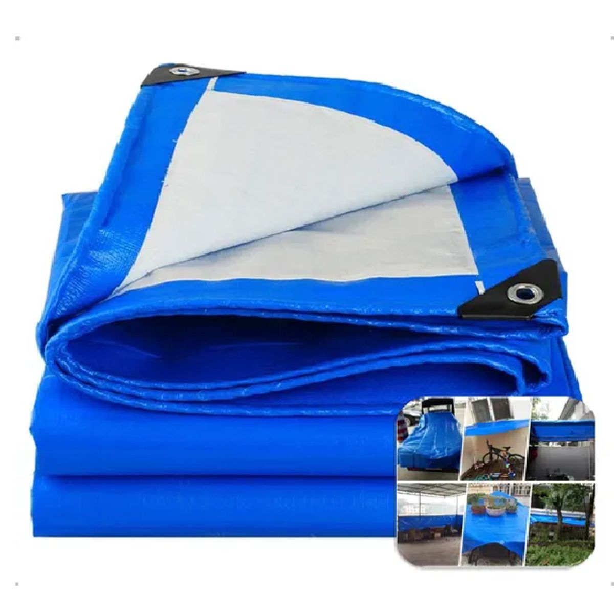 GENERICO - Lona Carpa Multiuso 3x4 Metros Impermeable Cobertor Universa