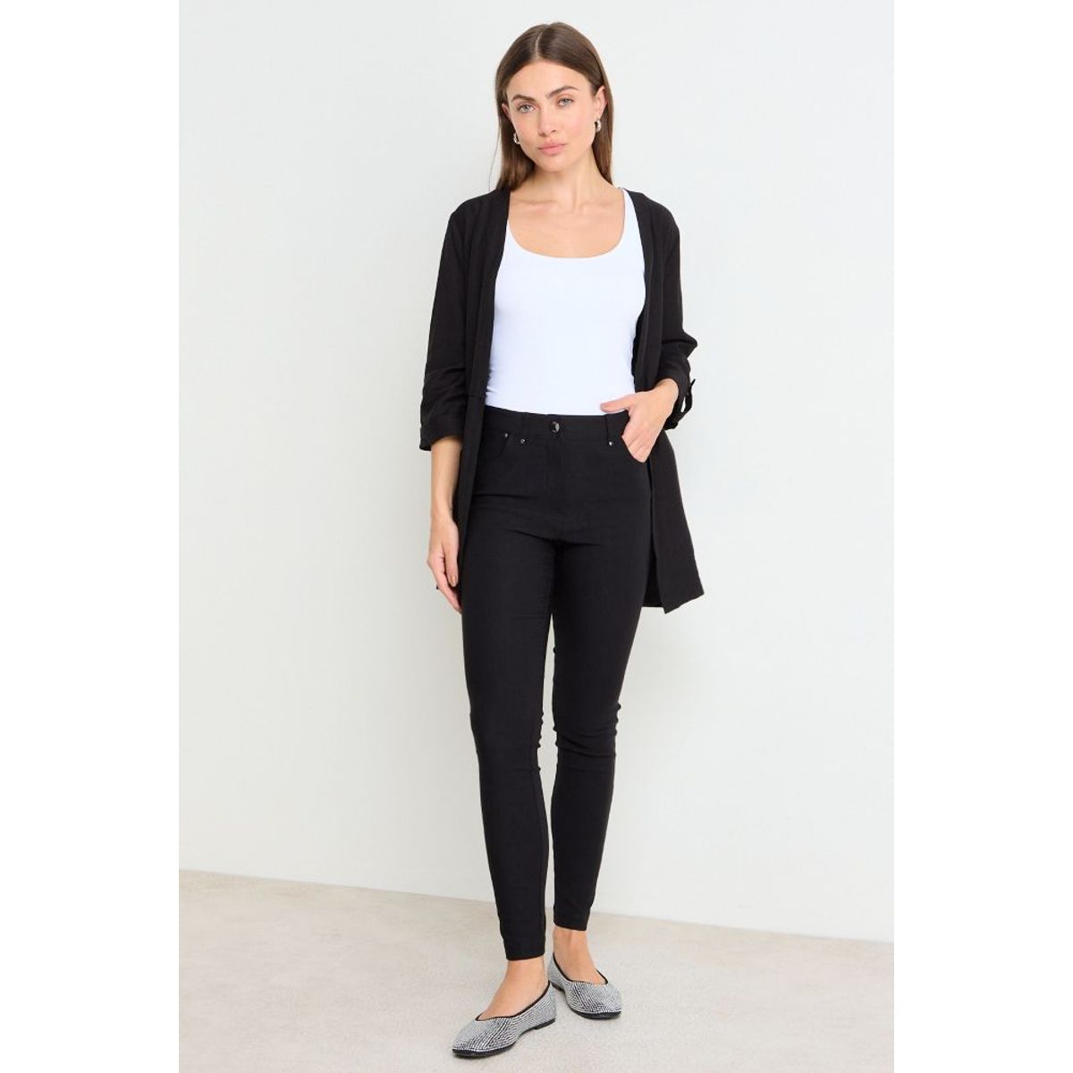 ASH - Pantalon Mujer Negro Ash