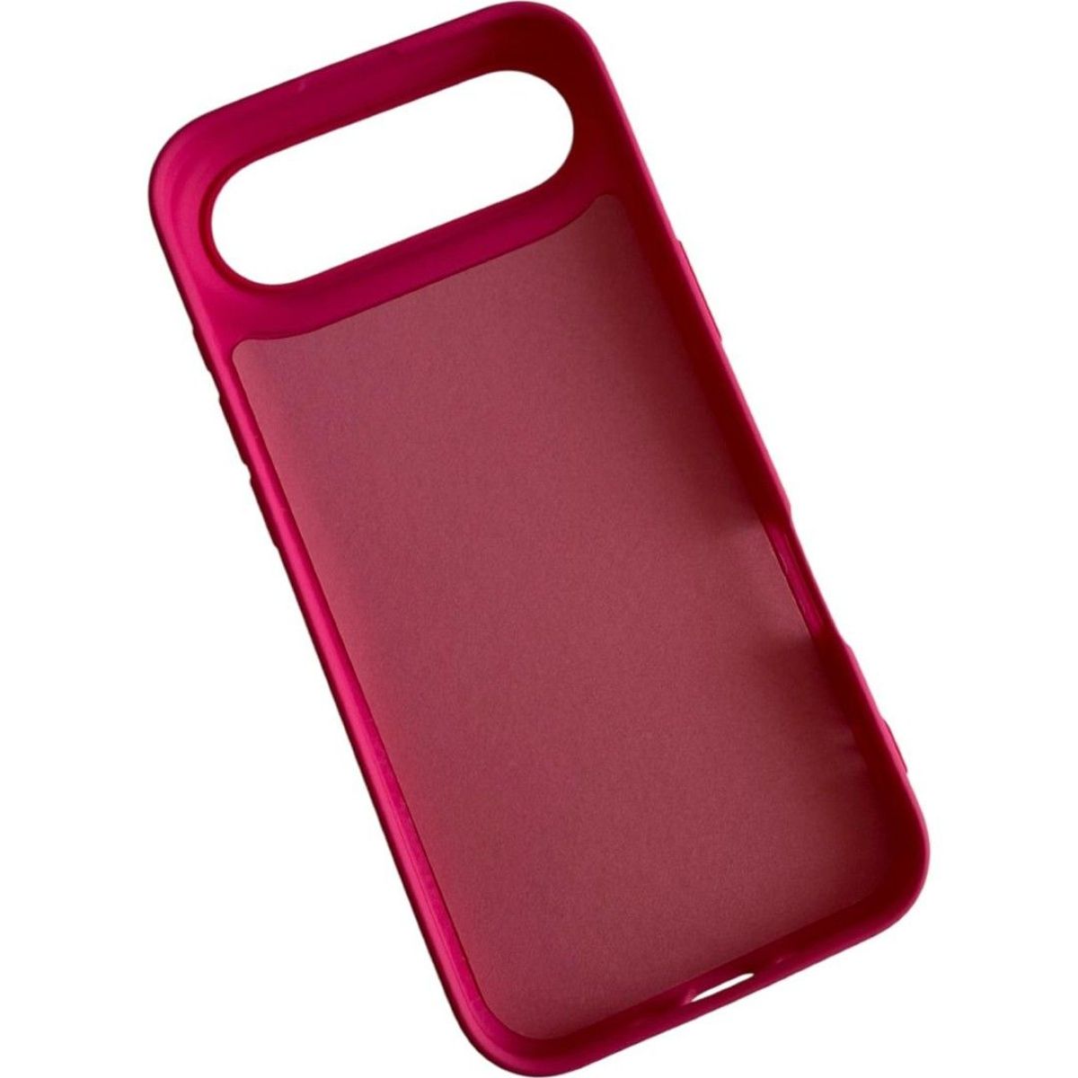 GENERICO - Carcasa Funda Para iPhone 17 Air Silicona Fucsia + Mica