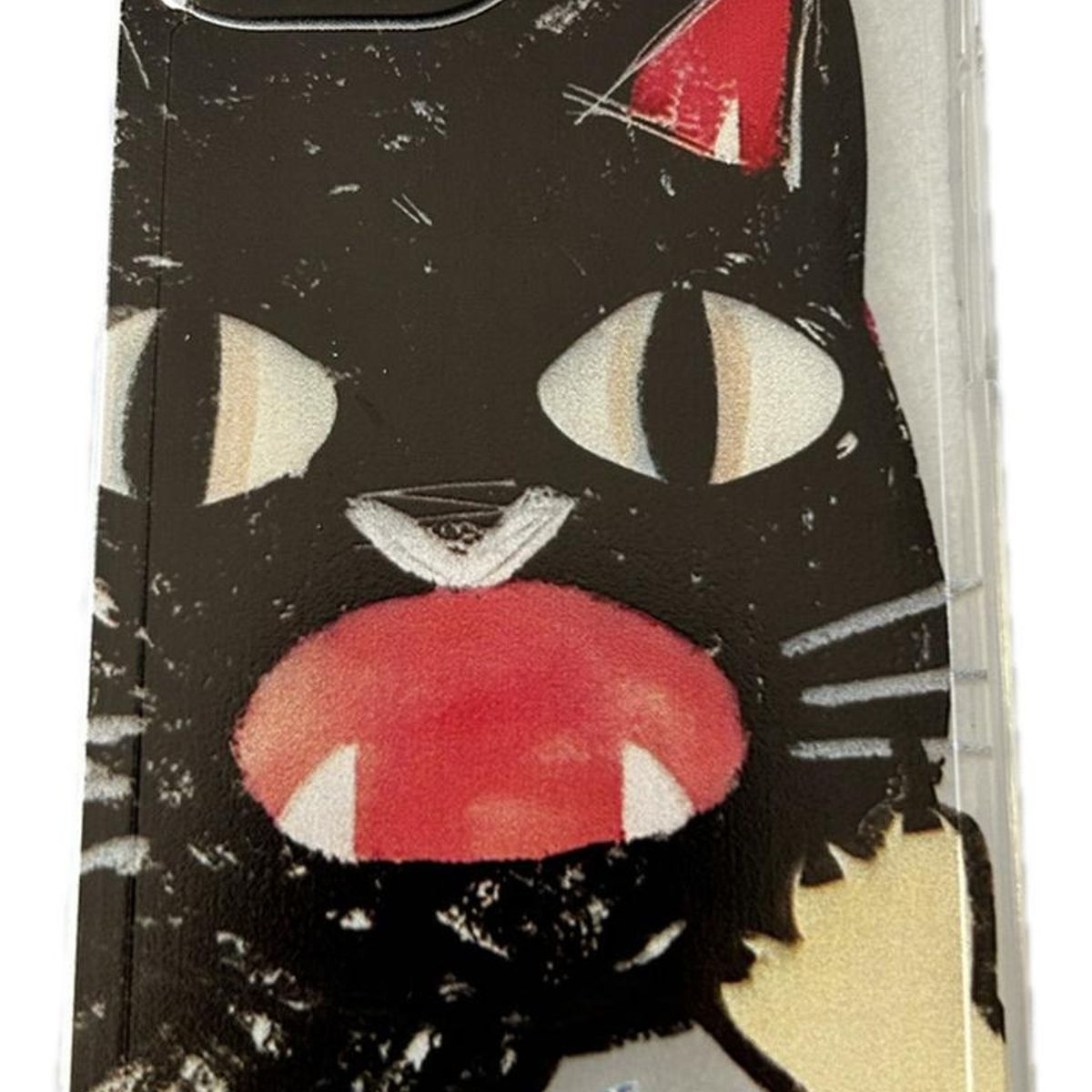 GENERICO - Genérica iPhone Funda Transparente iPhone 13-14-15 Gato Cat
