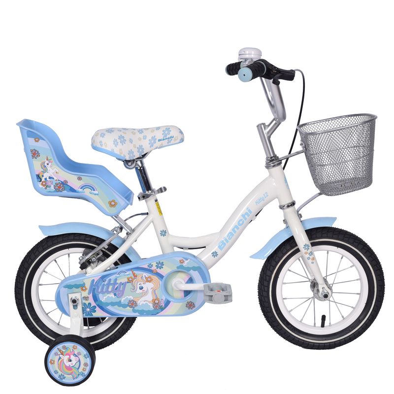 BIANCHI - BICICLETA BIANCHI KITTY 12 BLANCO  AZUL