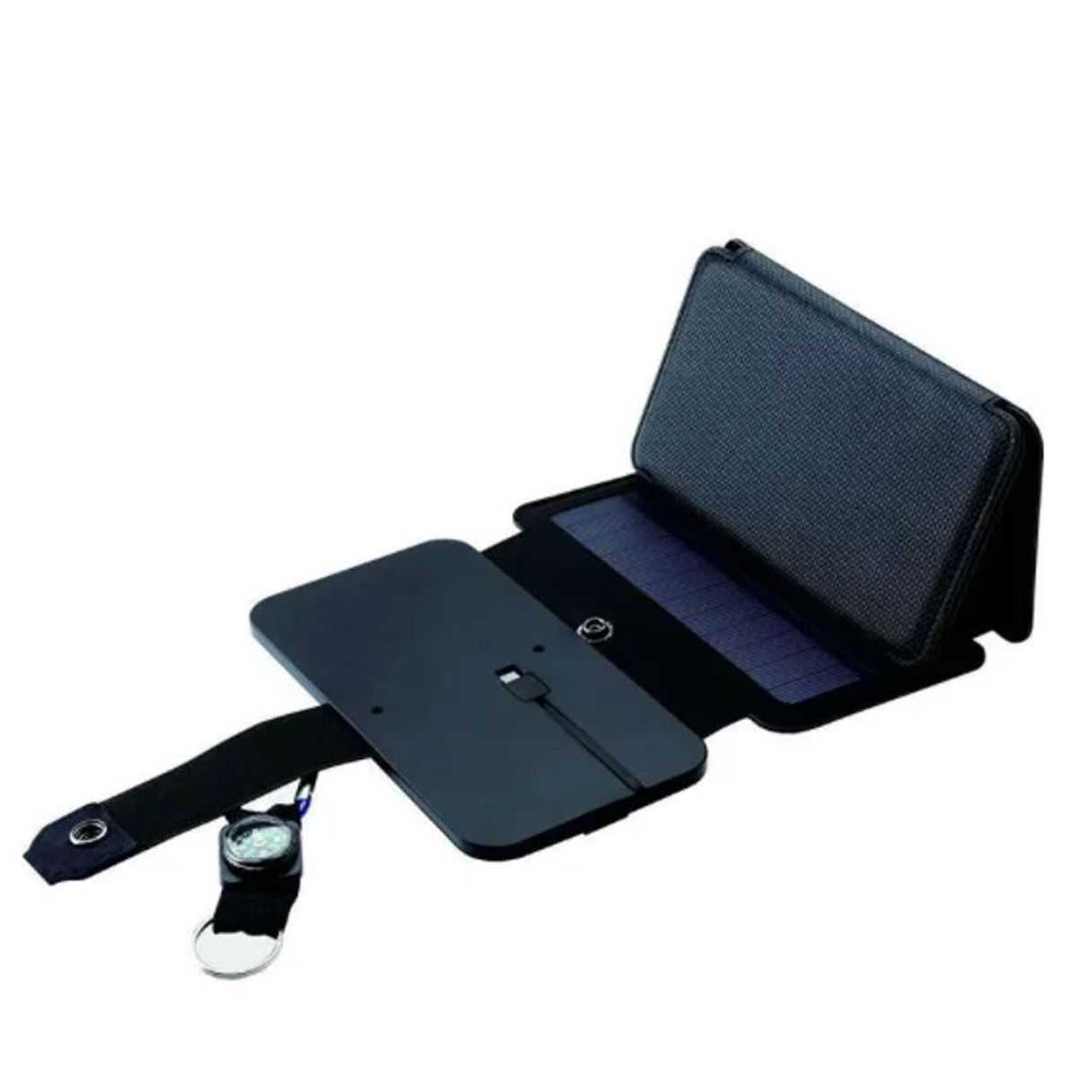 FACTORYTECH - Bateria Solar USB para carga de Celulares 5V 1A 9W Brujula