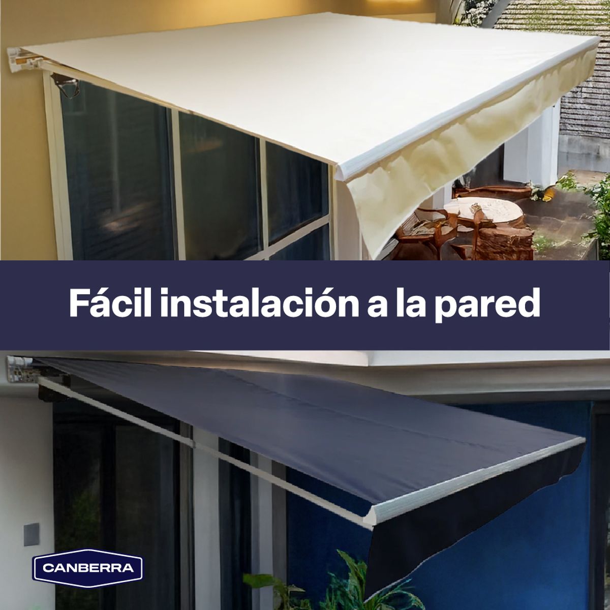 CANBERRA - Toldo Con Brazo Retráctil Terraza 4 X 2,5 M Canberra Beige