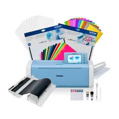 BROTHER - ScanNCut 225 + rodillo alimentador vinilo + 5 vinilos