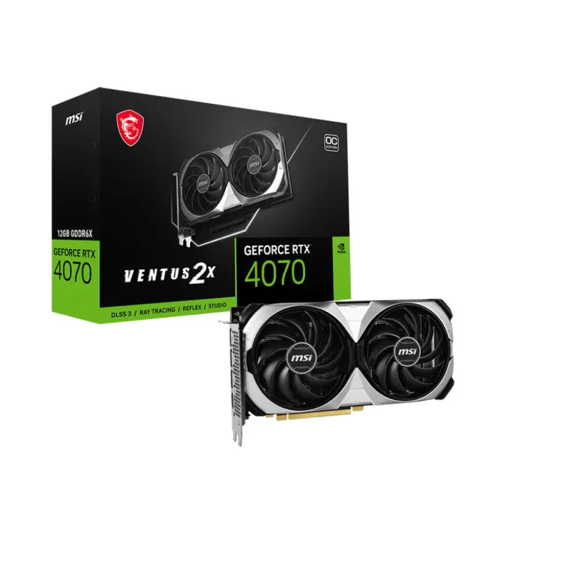 MSI - MSI Refurbished GeForce RTX 4070 VENTUS 2X 12G OC DDR6