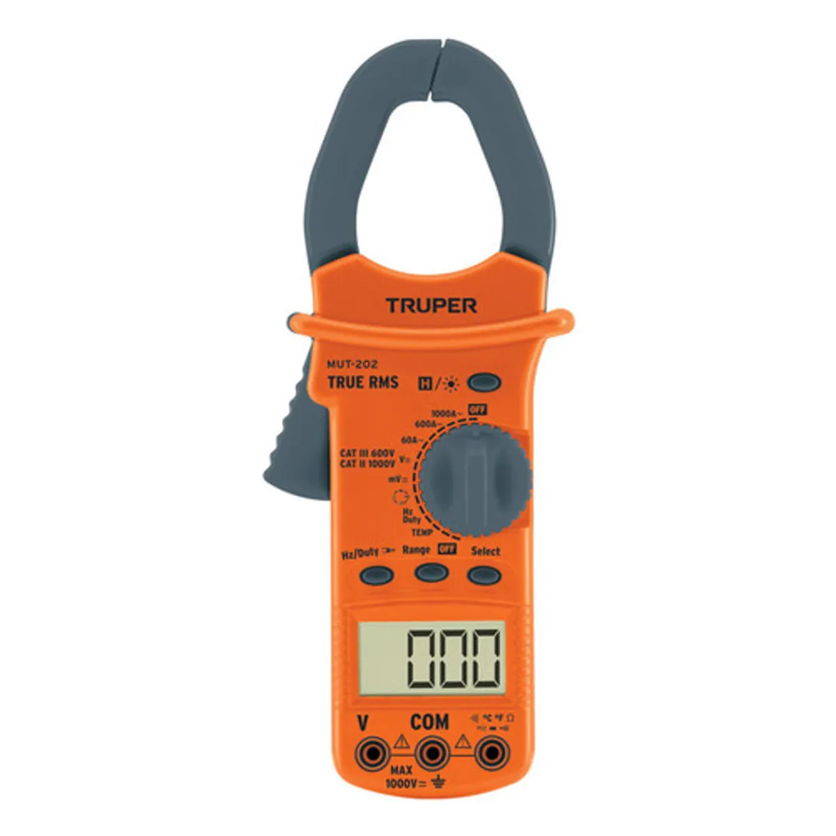 GENERICO - Tester Multimetro Digital Pinza Amperimetrico Truper Mut-202