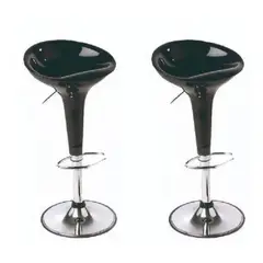 HABITA2 CHILE - Pack 2 Silla de bar acrilico ajustable