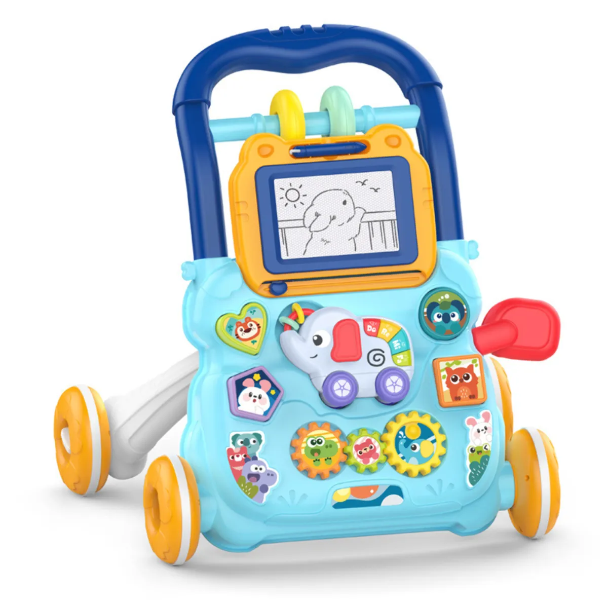 MUSIC HALL - Caminador Centro De Actividad Para Bebé Sonidos Y Pizarra