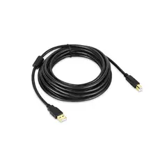 GENERICO - Cable De Impresora Y Scanner A-b De 5 Metros Con Usb 2.0 .