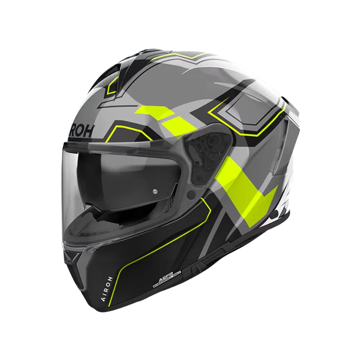 AIROH - Casco De Moto Airoh Spark 2 Dart Amarillo Brillo_.