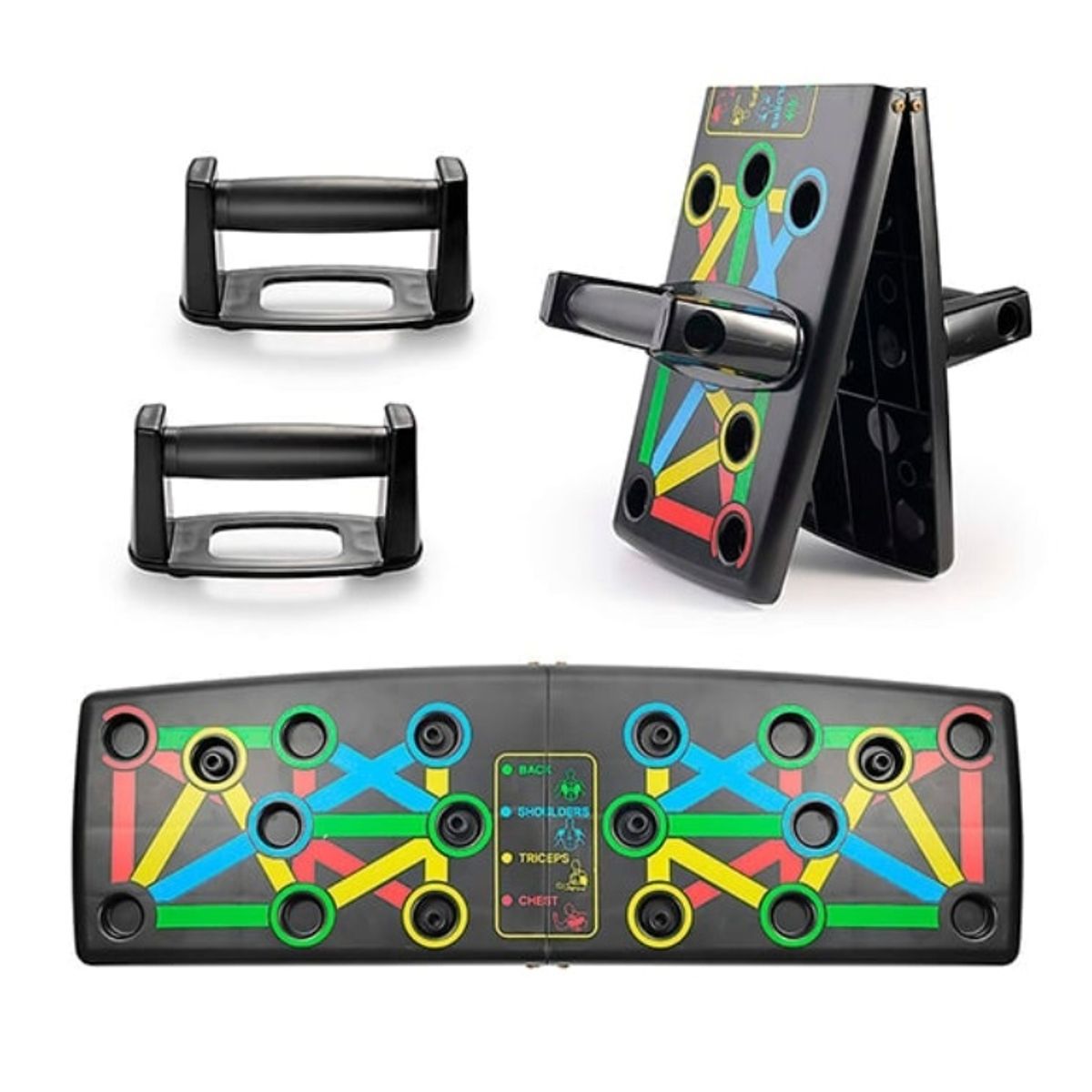 DEWINNER - Tablero de Ejercicios Push Up