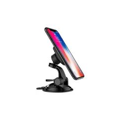 GENERICO - Soporte De Auto Imantado Happy Journey Negro Hoco Ca28