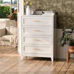 GENERICO - Comoda 4 cajones metálica modelo YXG-06