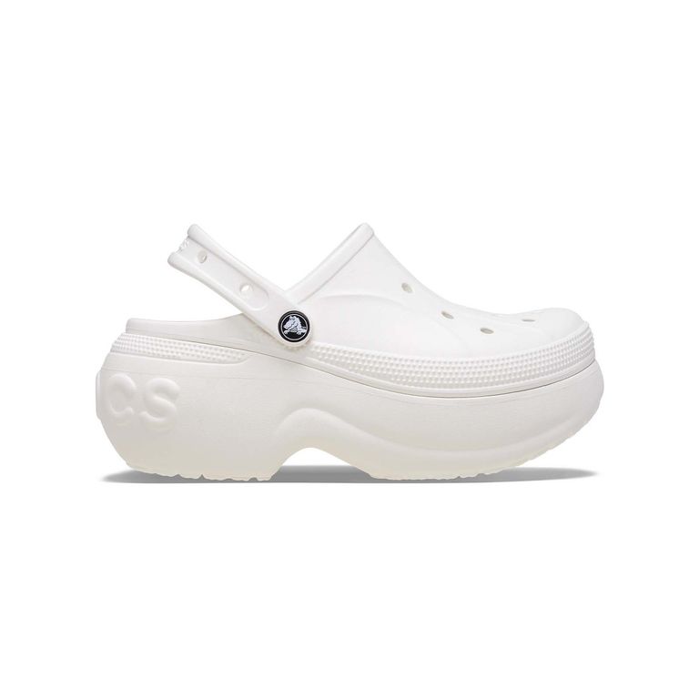 Zueco Plataforma Unisex Bella Clog Blanco