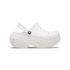 CROCS - Zueco Plataforma Unisex Bella Clog Blanco