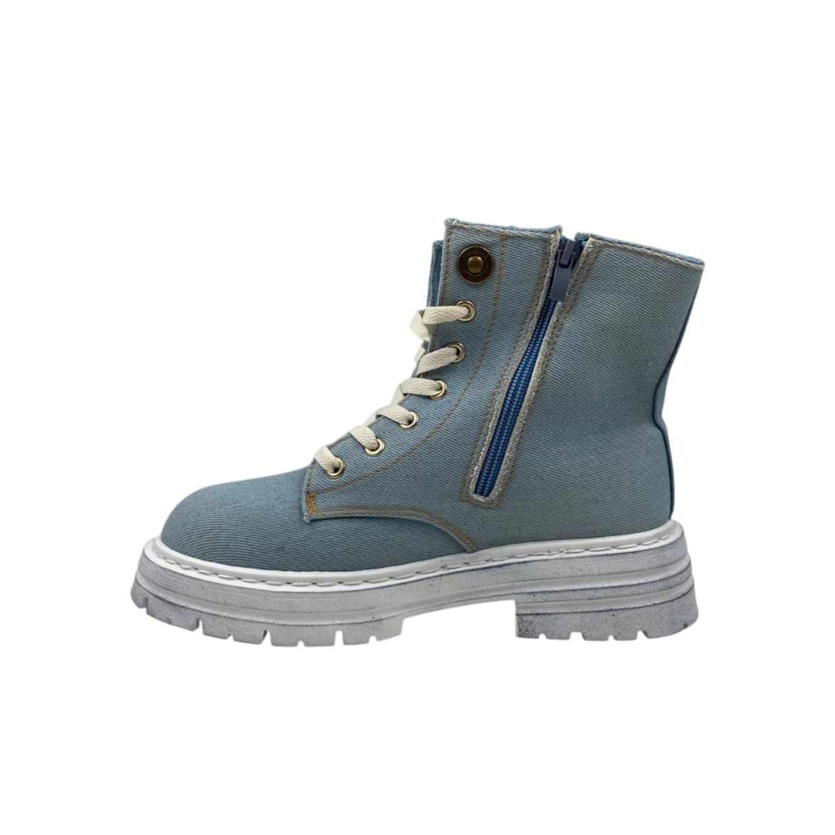 HERIEL - Botín Azul Plataforma Mujer