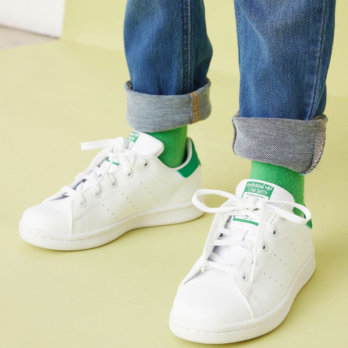 ADIDAS ORIGINALS - Stan Smith Zapatilla Urbana Niño Blanco (28 a 35) Adidas Originals