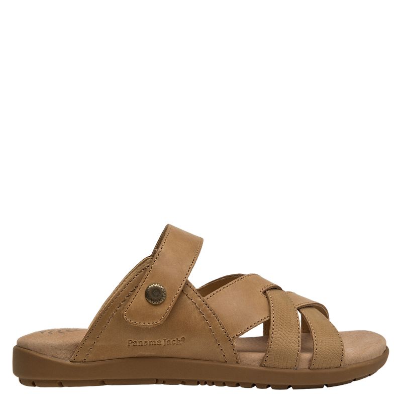 PANAMA JACK - Sandalia Mujer Casual Marrón claro Panama Jack