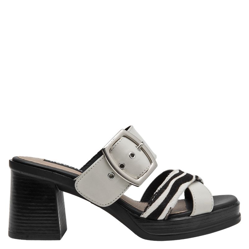 POLLINI - Sandalia Mujer Casual Blanco Pollini