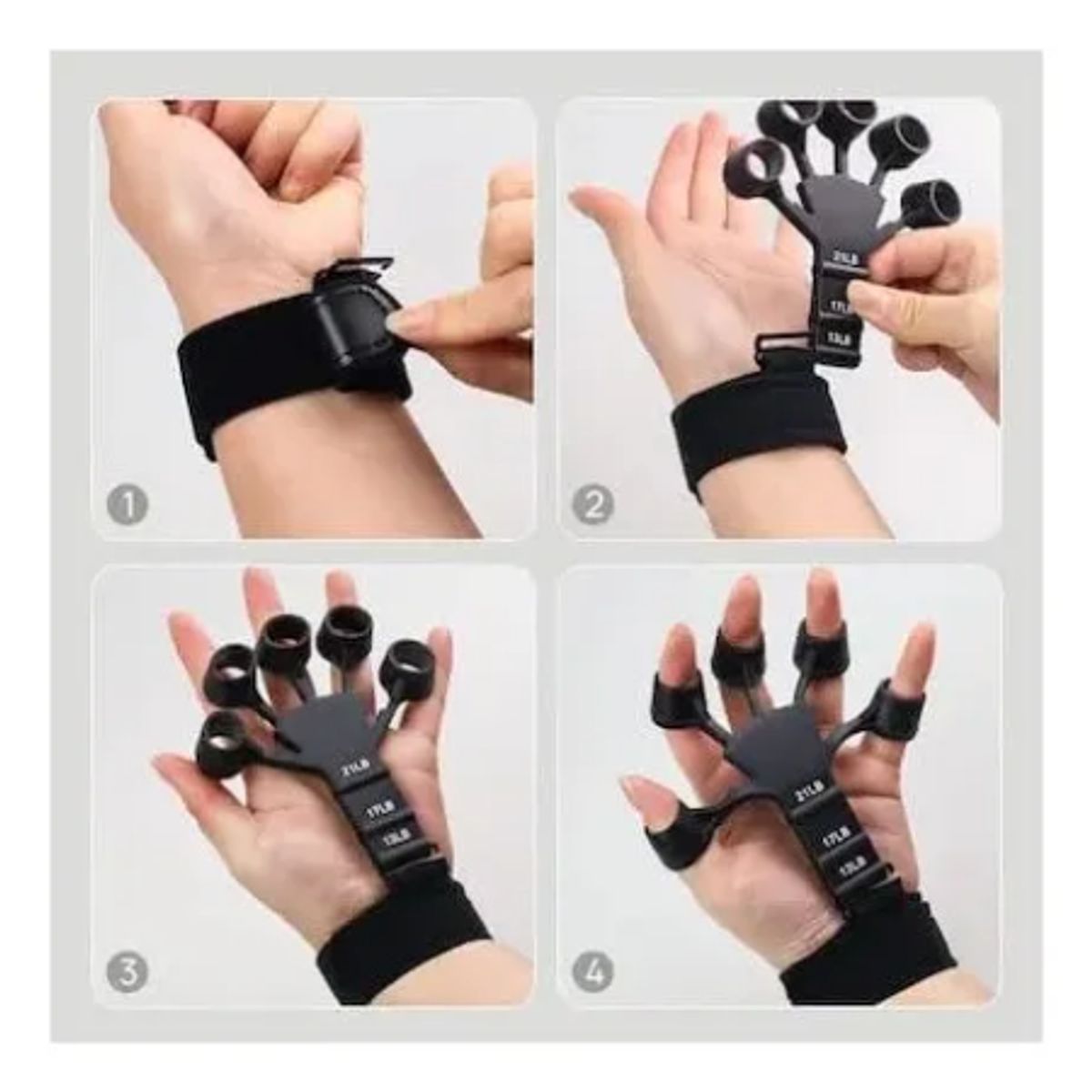 GENERICO - Ejercitador de Dedos y Mano Fortalecedor