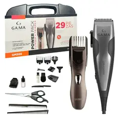 GAMA - Cortadora de Pelo Afeitadora Clipper + Trimmer Gm566-RW