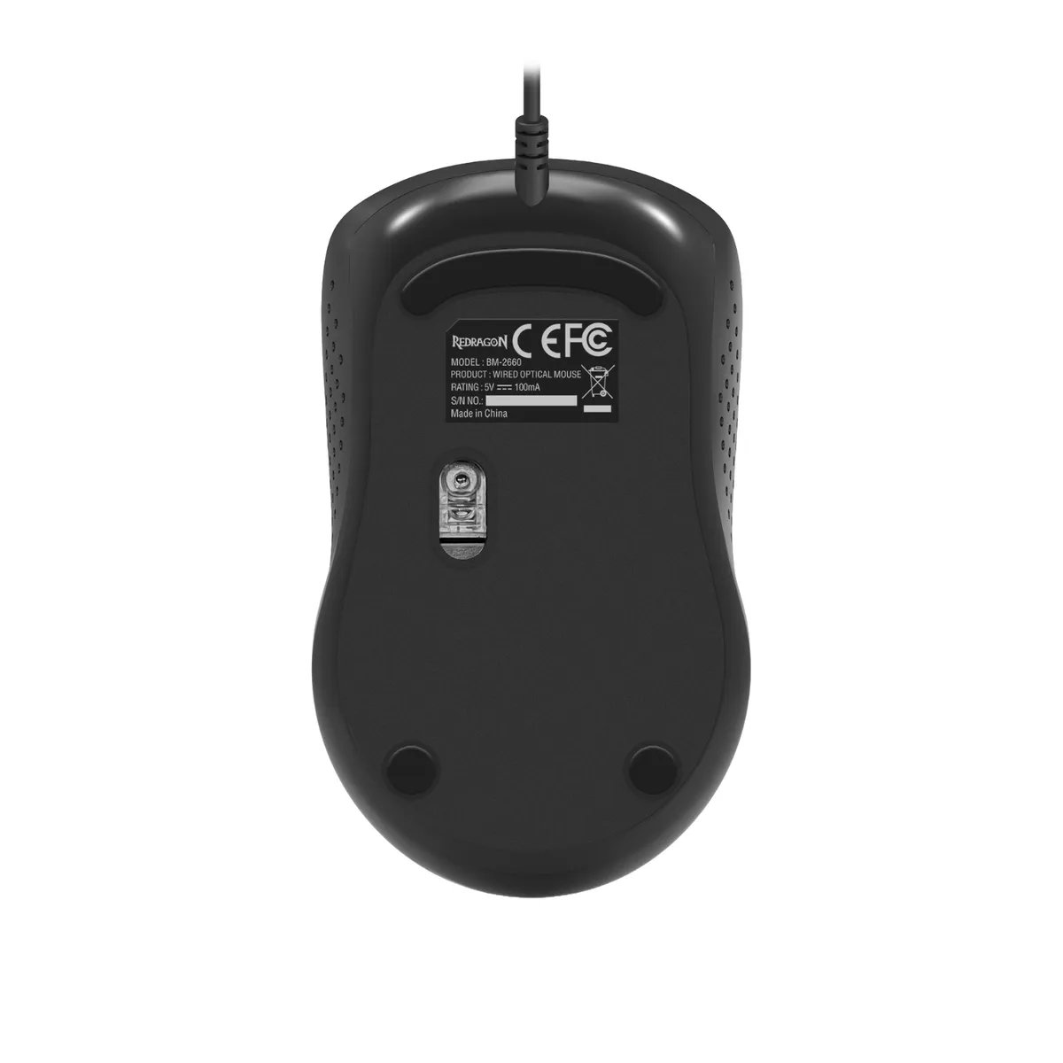 REDRAGON - Mouse con Cable Redragon BM4049 Negro