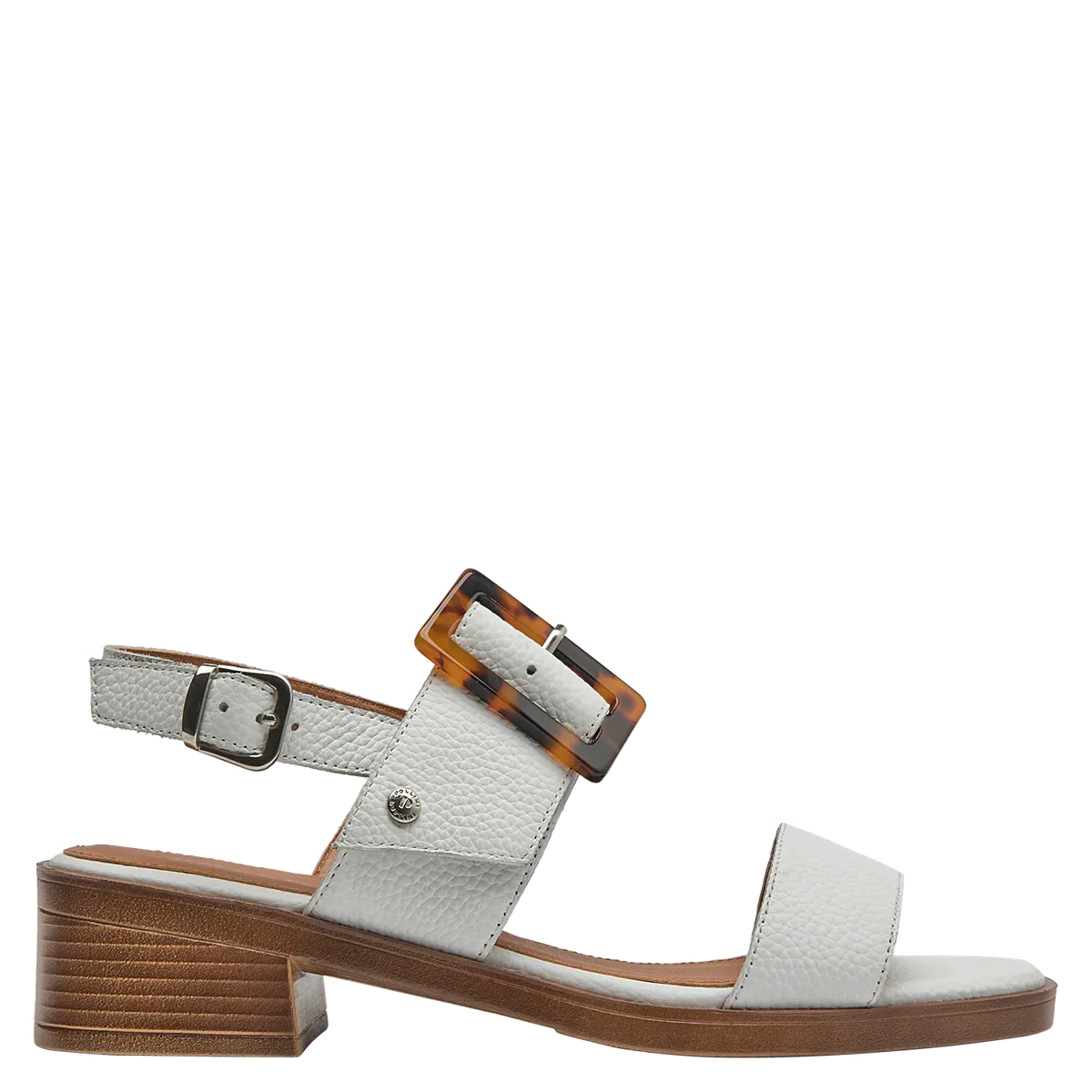 POLLINI - Sandalia Mujer Casual Blanco