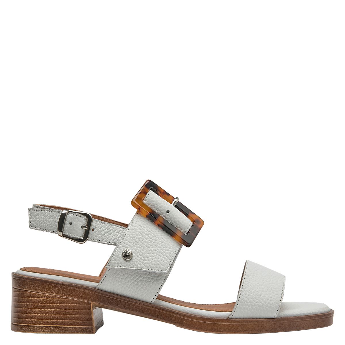 POLLINI - Sandalia Mujer Casual Blanco