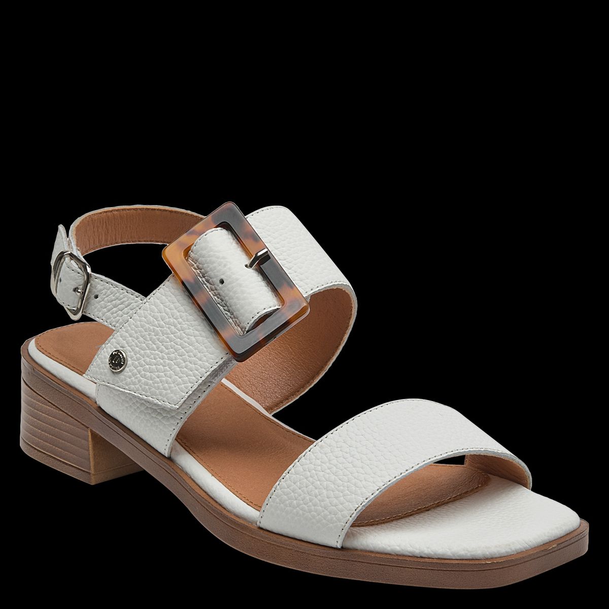 POLLINI - Sandalia Mujer Casual Blanco